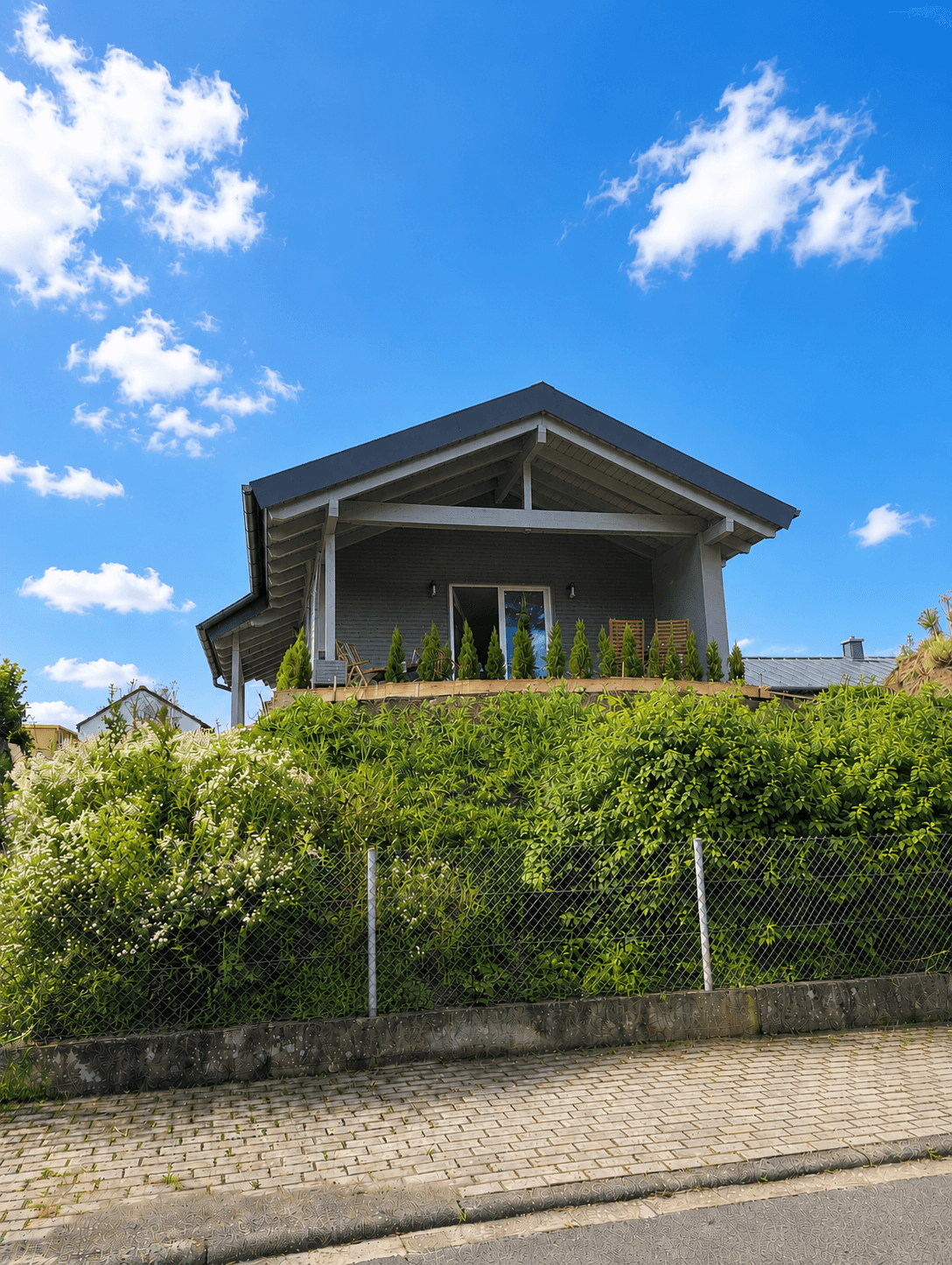 Innenaufnahme Haus Grün