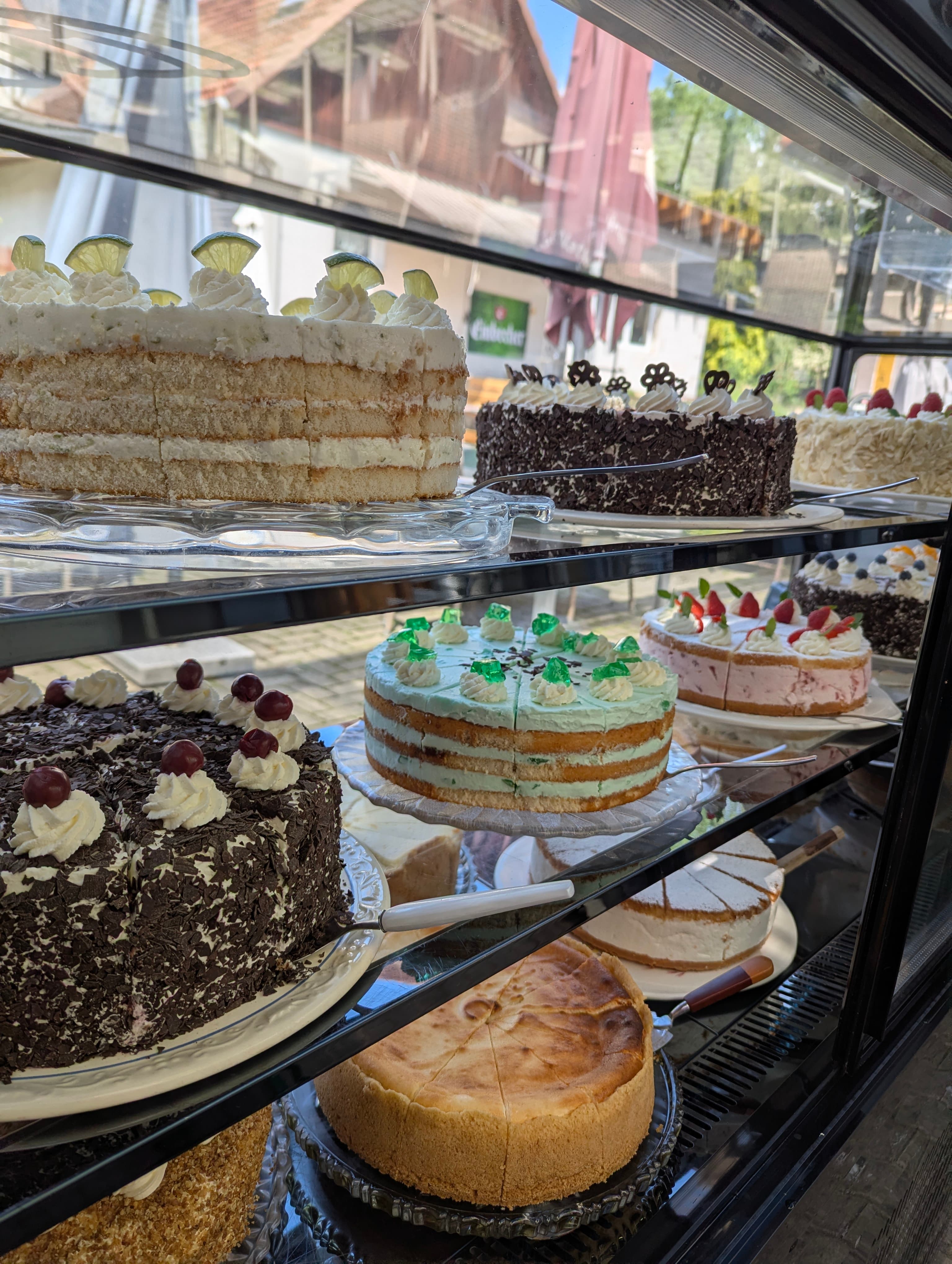 Kuchen vom Kaffee
